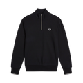 Half Zip Sweatshirt - Black