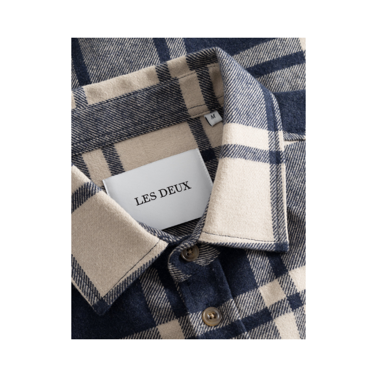 Jeremy Flannel Shirt - Navy