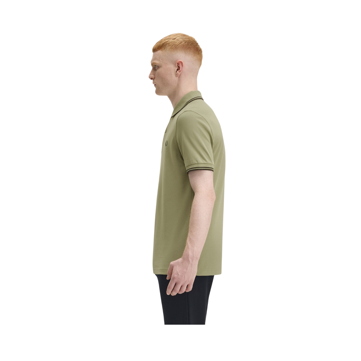 TWIN TIPPED FP SHIRT - Olive Mint/Night Green