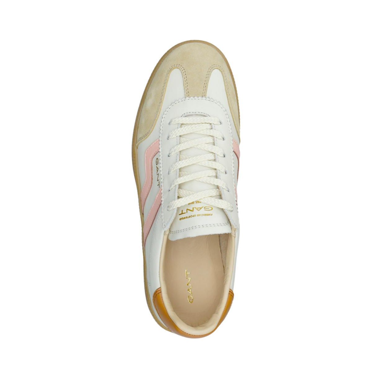 Cuzima Sneaker - Off White / Peachpink