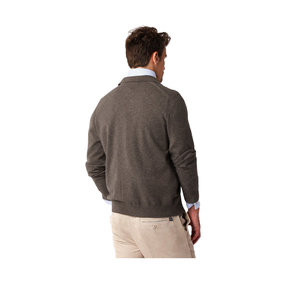 Cashmere Blend Cardigan - Nougat