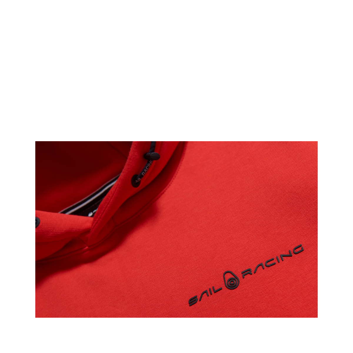 Bowman Logo Hood - Bright Red