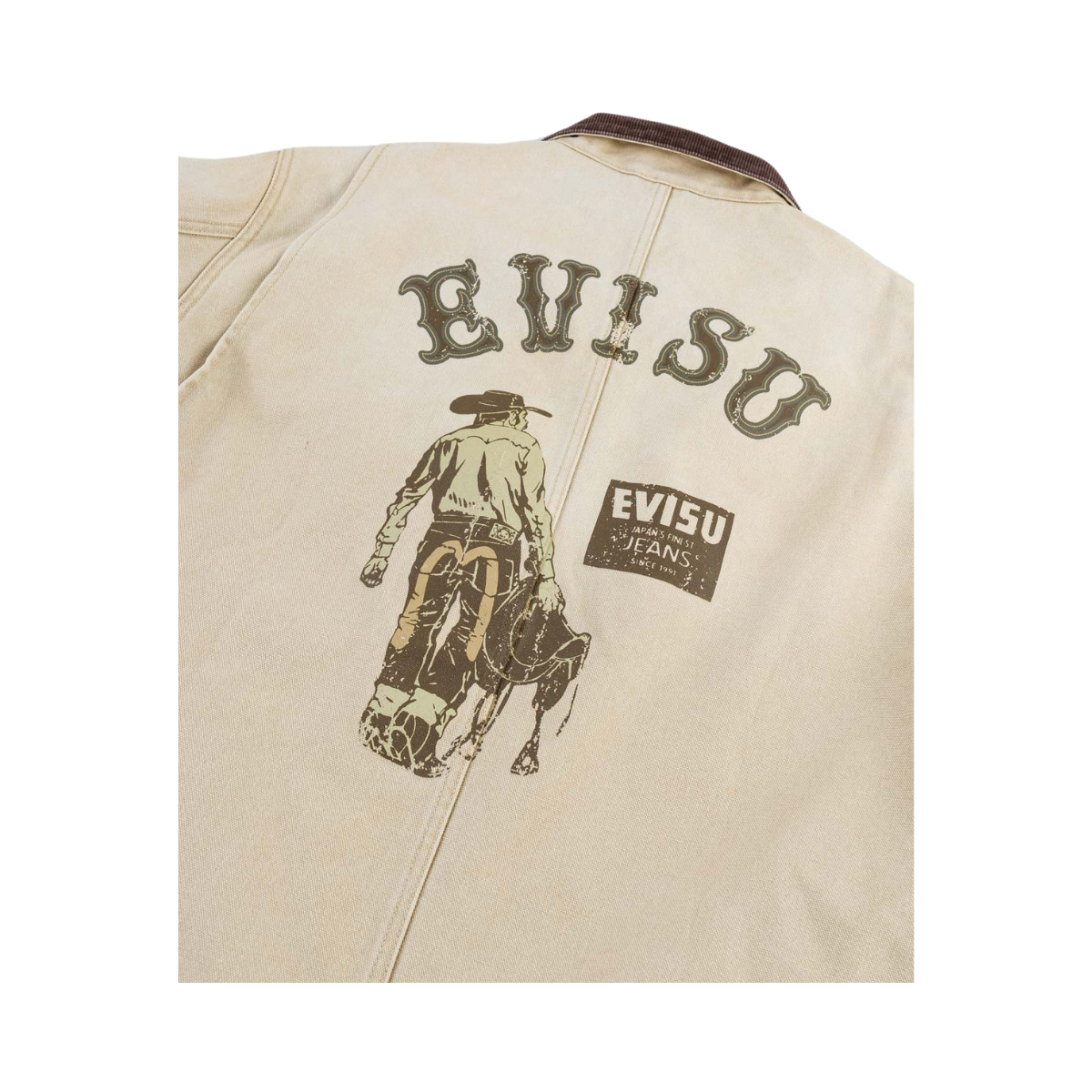 Vintage Canvas Coverall Jacket - BEIGE