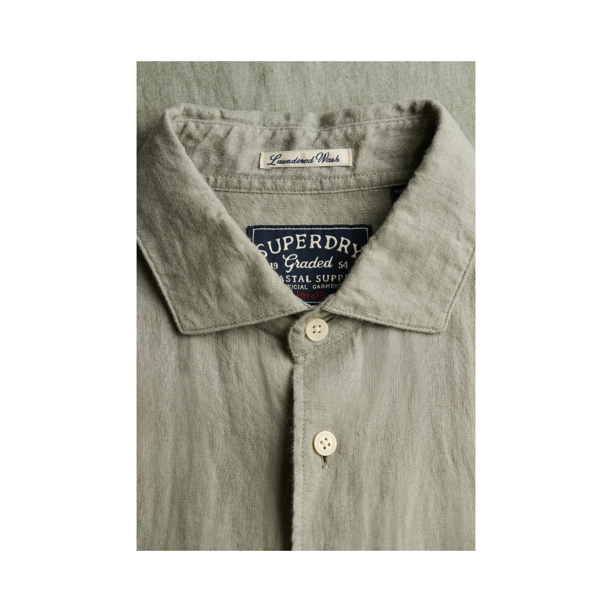 Riviera S/S Linen Shirt - Bay Green