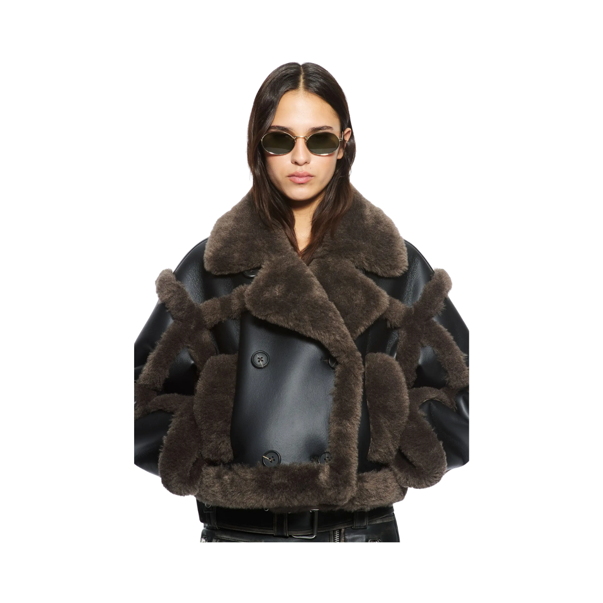 Kristy Jacket - Black/Dark Brown