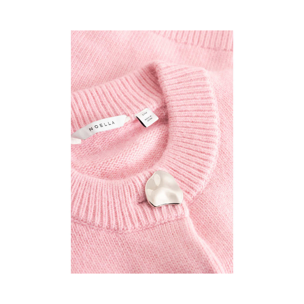 Miley Knit Cardigan - Baby Pink