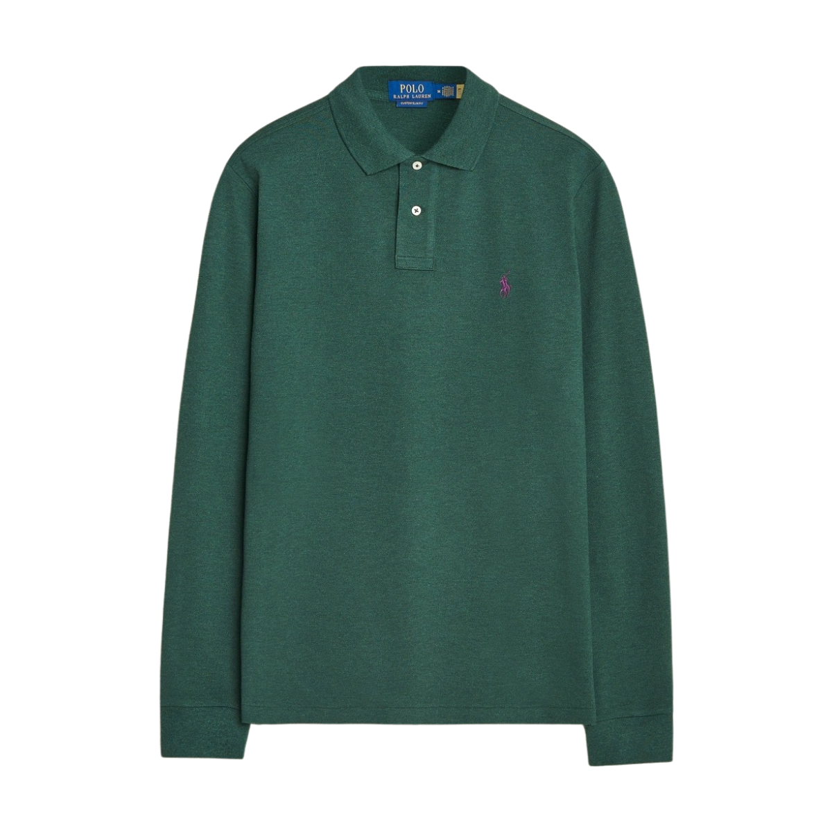 Custom Slim Fit Mesh Polo Shirt - 468 Scotch Pine