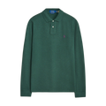 Custom Slim Fit Mesh Polo Shirt - 468 Scotch Pine