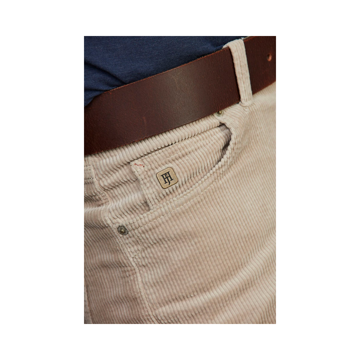 5-Pkt 8W Cord - Beige