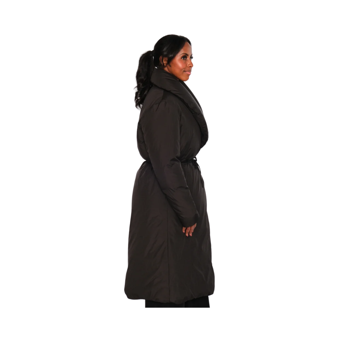 Veda Coat - Jet Black