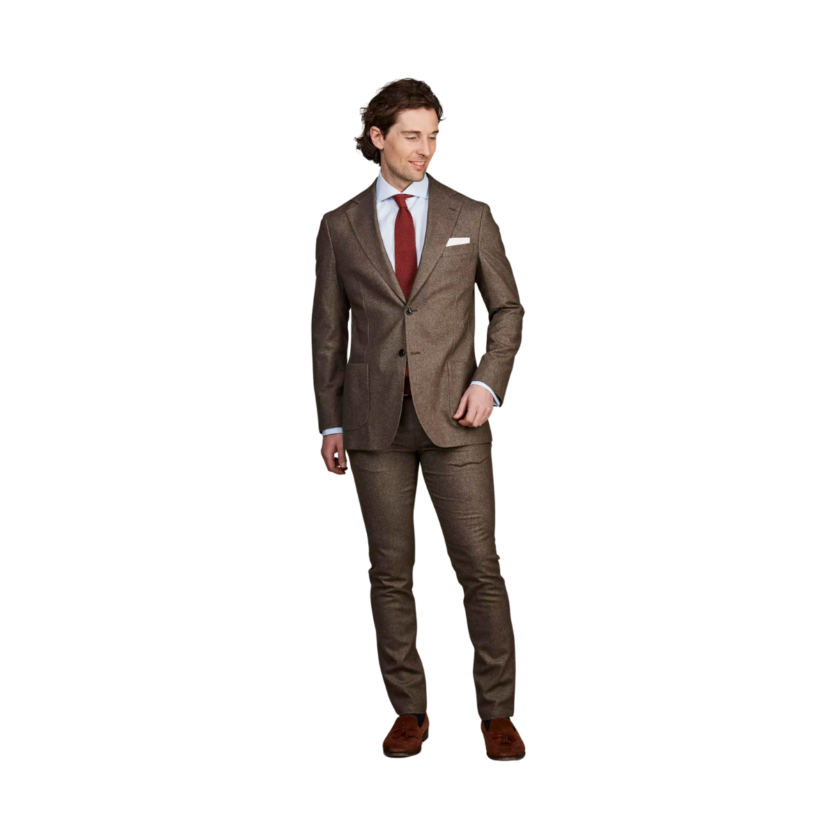 5-Pkt Merano Cashmere Blend - Brown