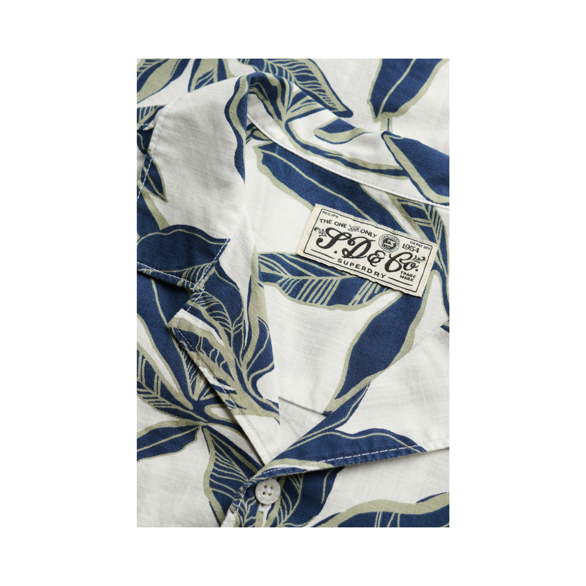 Cabana Poolside S/S Shirt - Banana Leaf Ecru