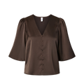 YASPella 2/4 Top - Chocolate brown