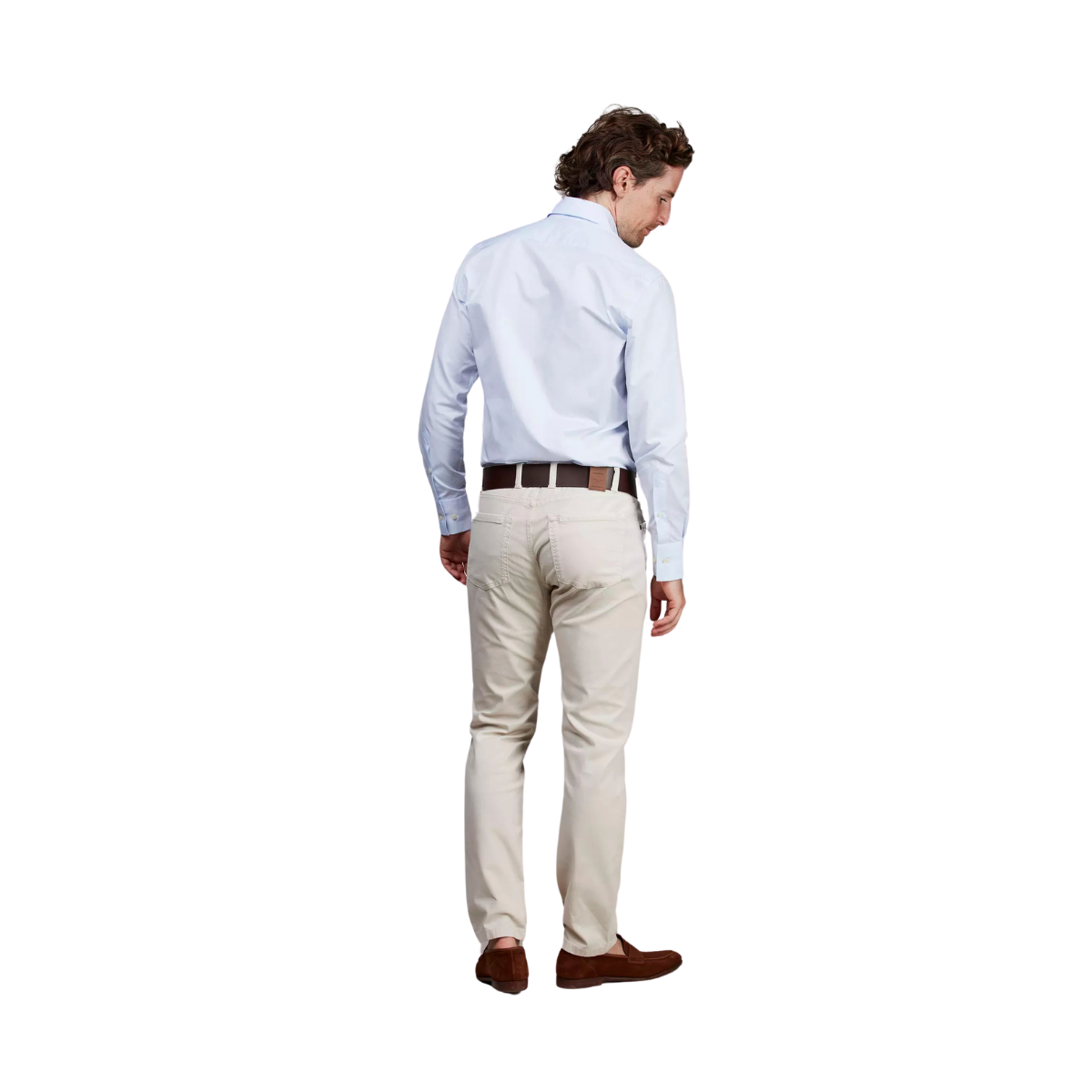 5-PKT CUT'N SEW PAN OXFORD - IRISH WHITE