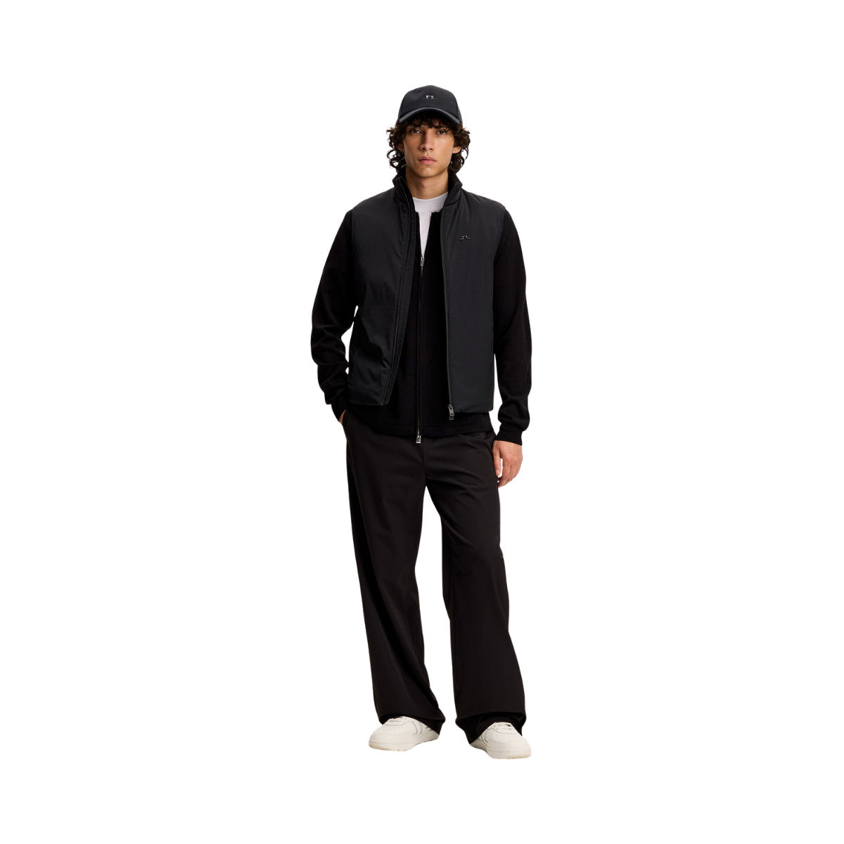 Kaleb Merino Cardigan - Black