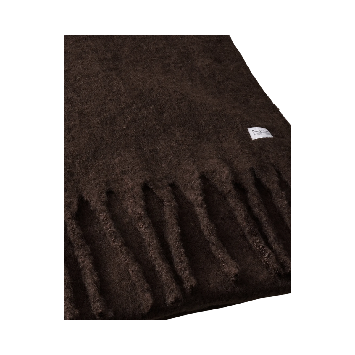 Checked Scarf - Chocolate Torte
