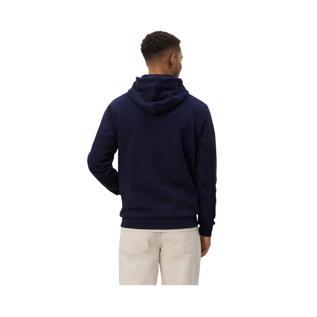 Core Contrast Hoodie - Dark Navy