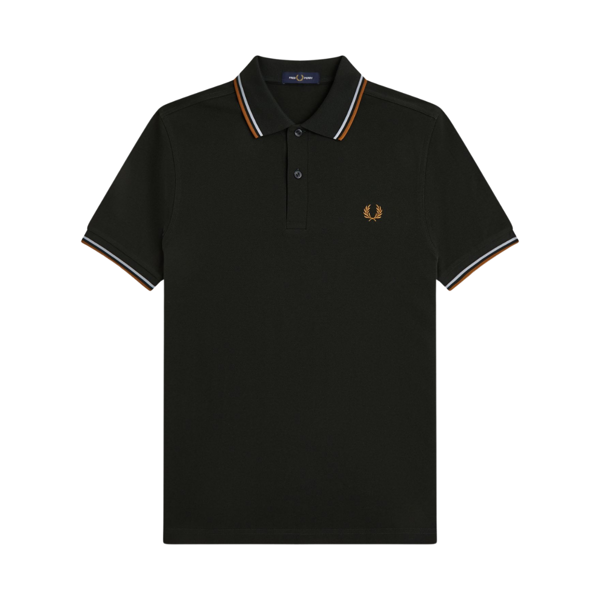 Twin Tipped FP Shirt - Night Green / Dusky Blue / Dark Caramel