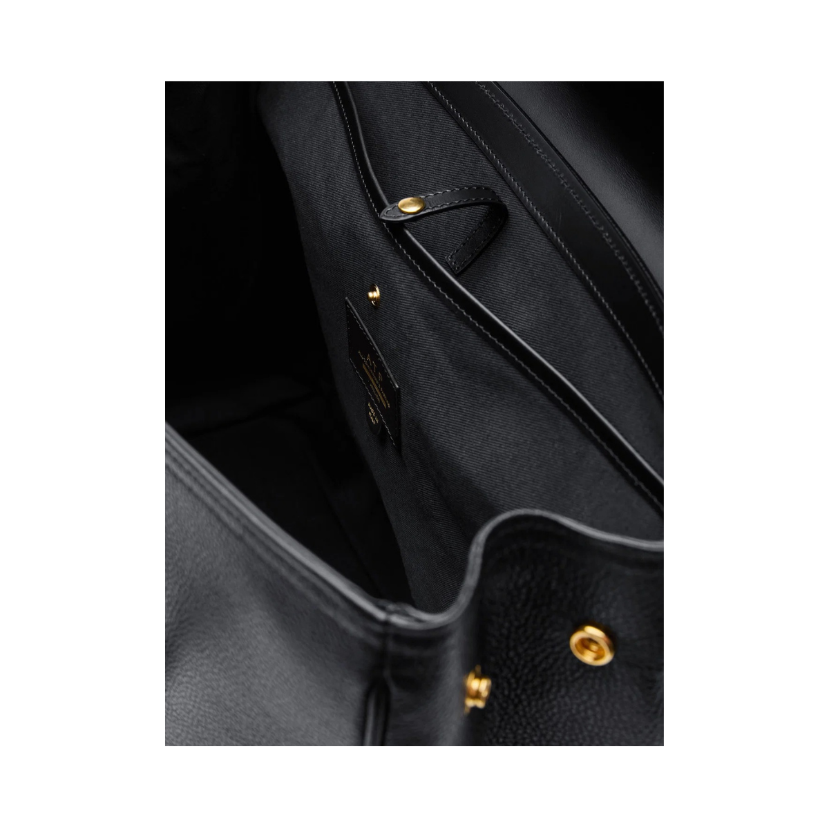 Abriola Black Grained Calf - Black