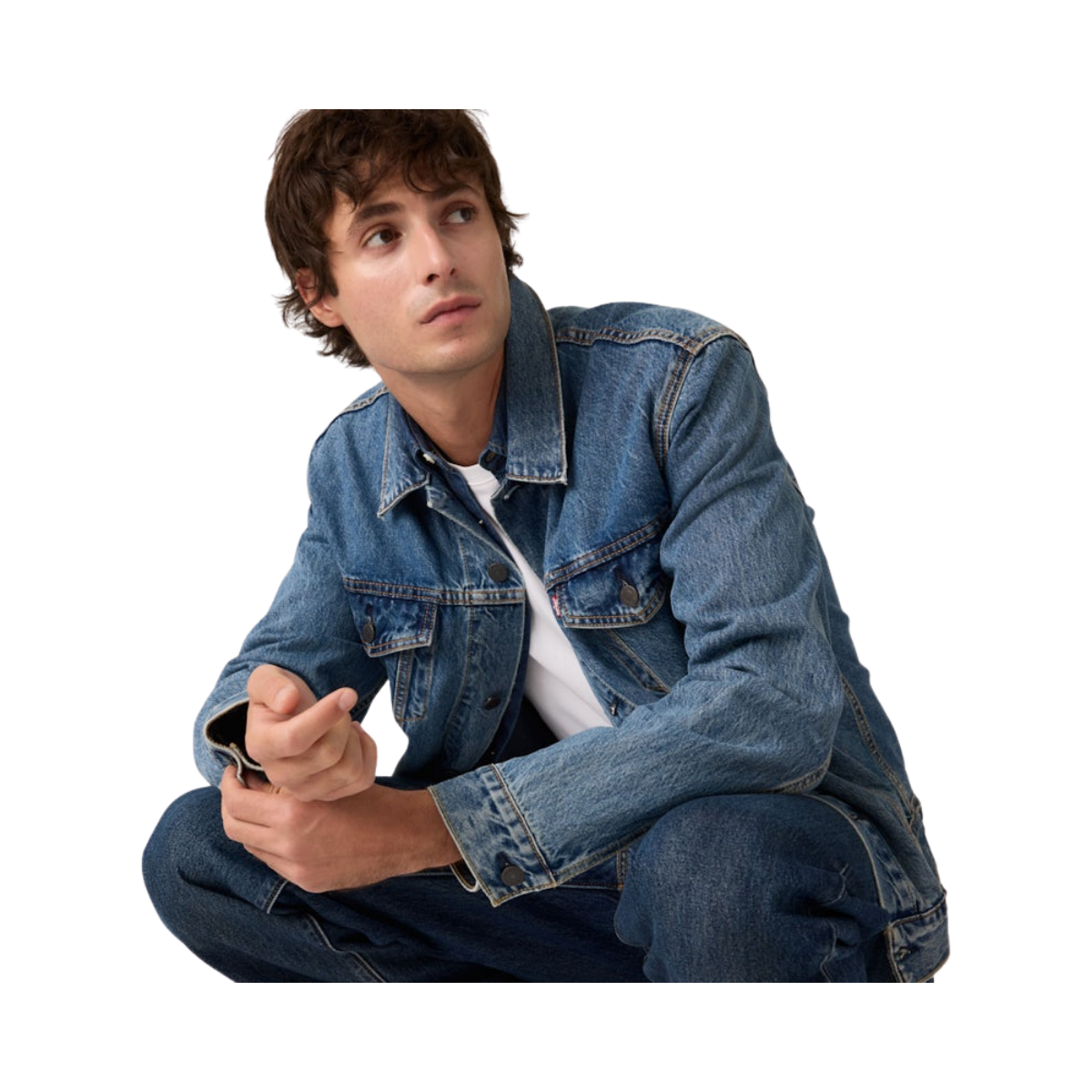 Trucker Jacket - Washed Away Blue