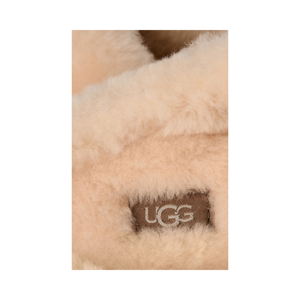 W Elea Fluffed Slip - NAT Natural