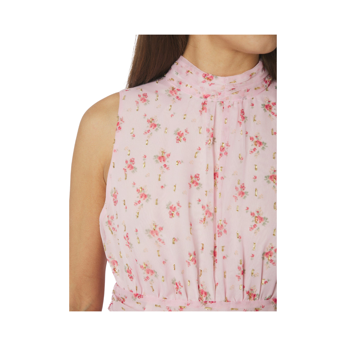 Dori Print Dress - Rose