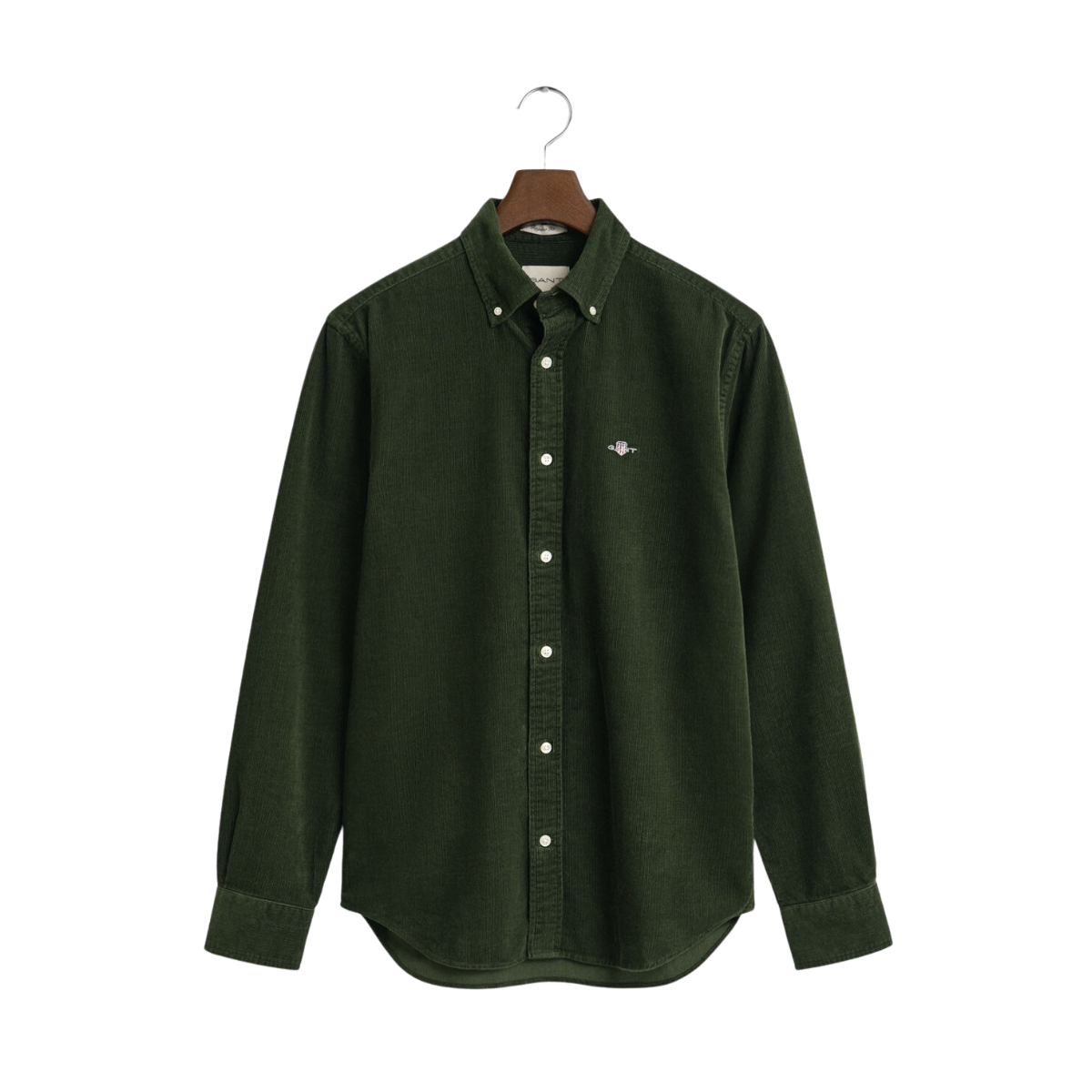 Reg Corduroy Shirt - Country Green