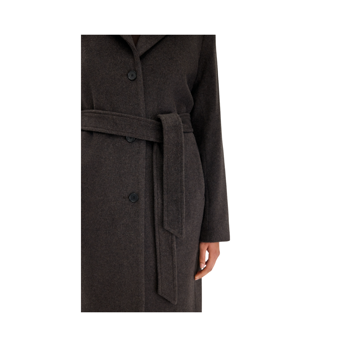 Thea Coat - Dark Chocolate