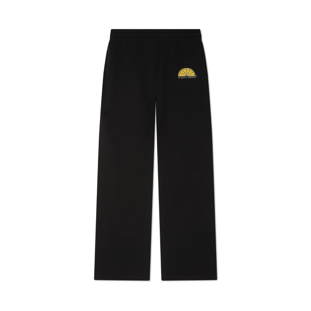 Washed College Pants - Black