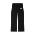 Washed College Pants - Black