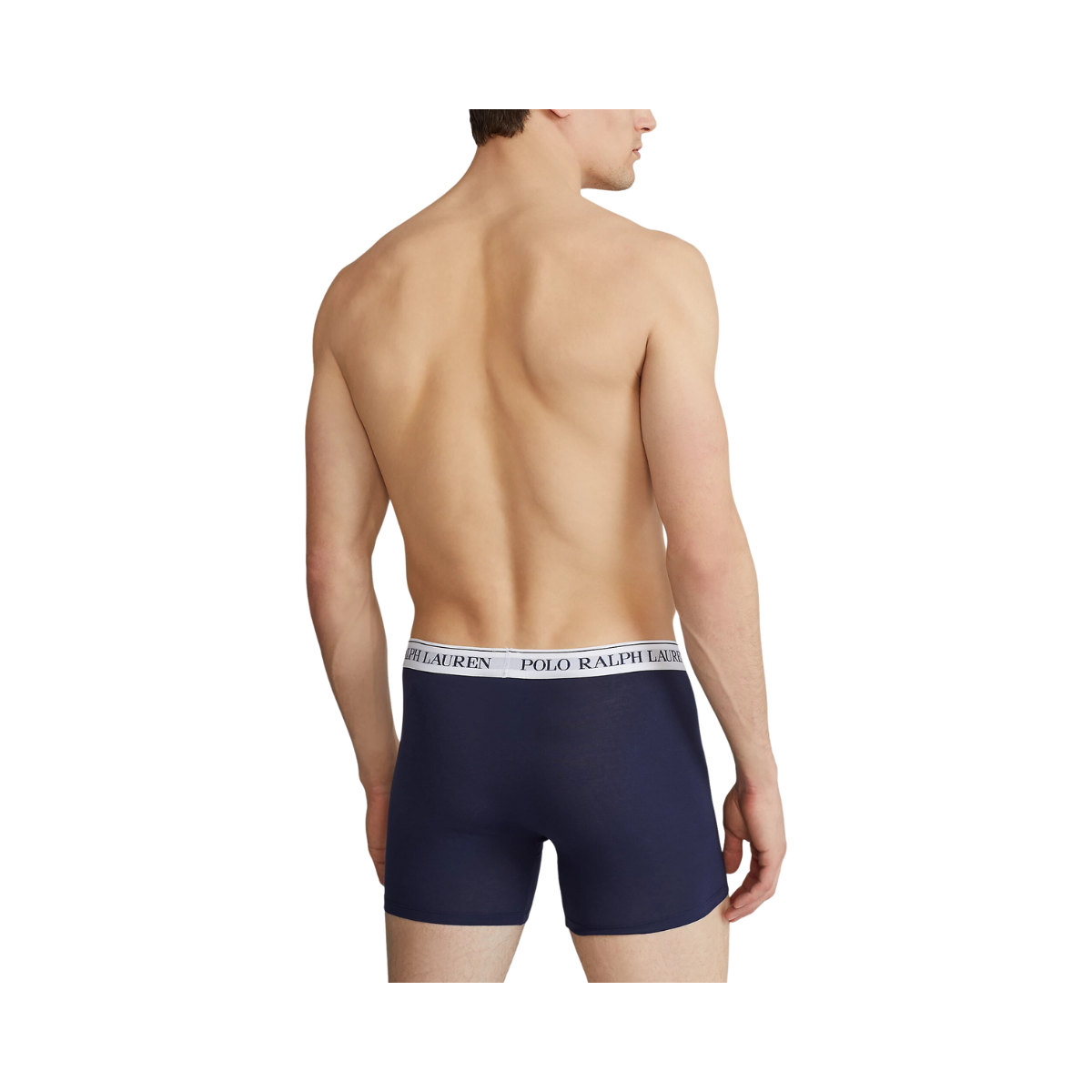 Classic Stretch-Cotton Trunk 3-Pack - Navy/White/Navy