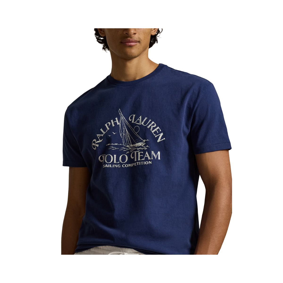 Knit T-Shirt - Dark Cobalt