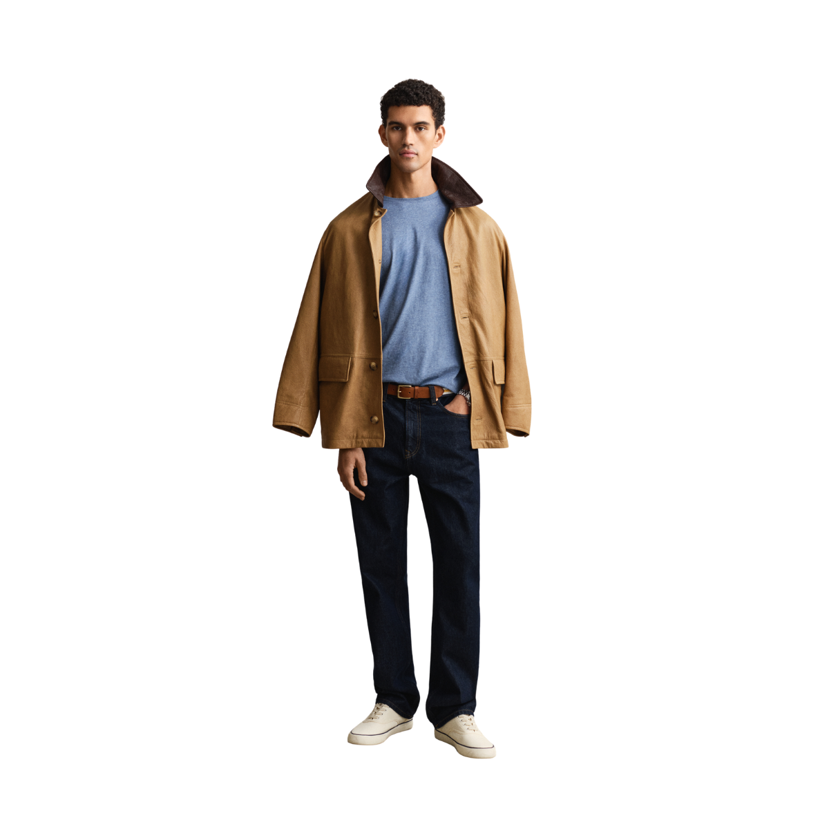 Shield SS T-Shirt - Denim Blue Melange