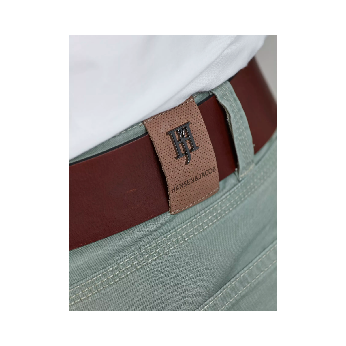 5-Pkt Twill Melange - Green