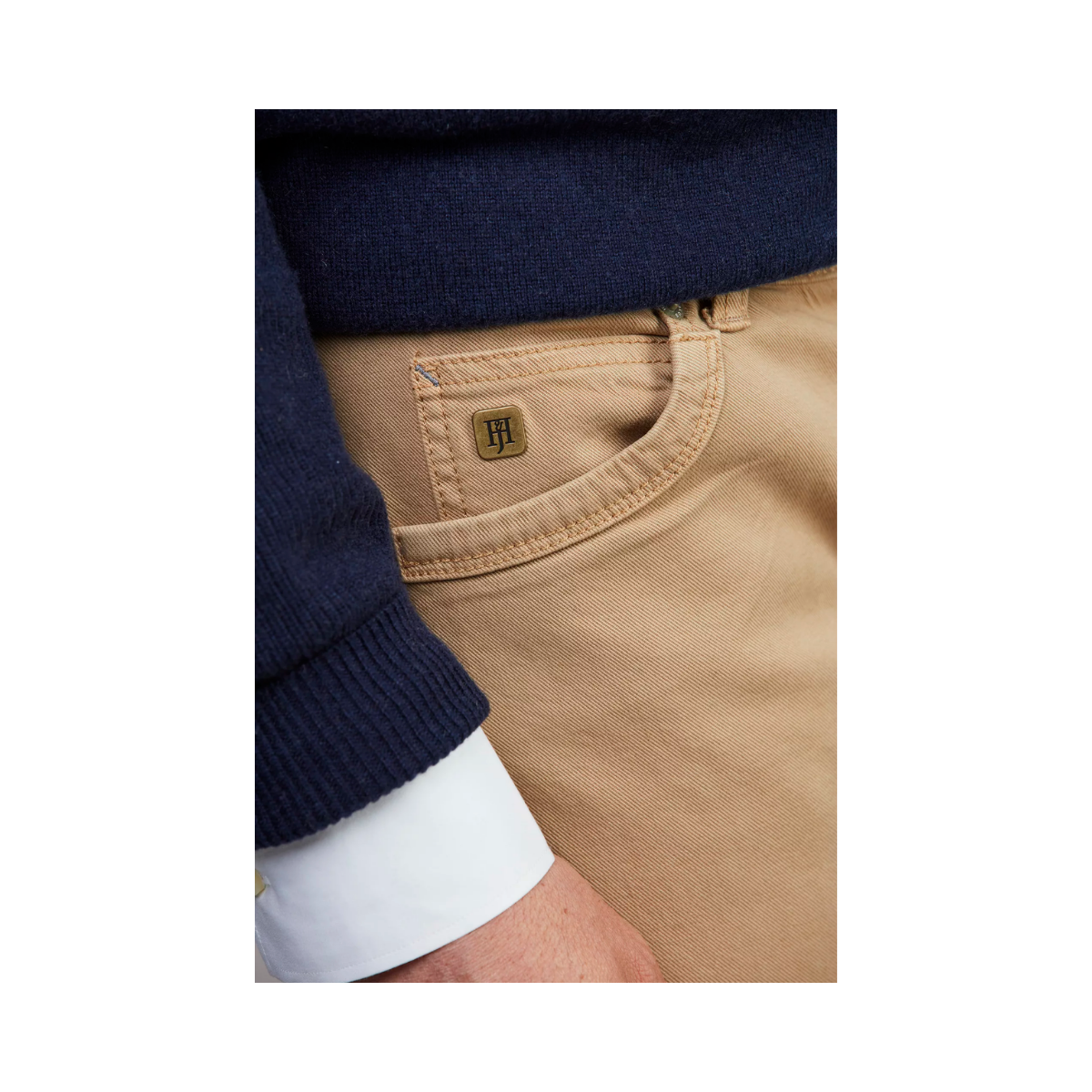 5-Pkt Cut'N Sew Universal Twill - Beige