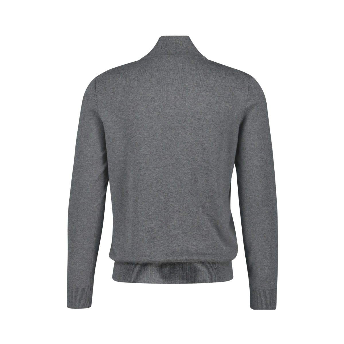 CLASSIC COTTON HALF ZIP - Grey