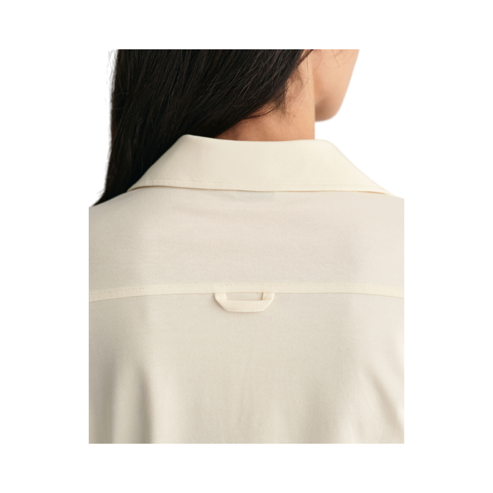 Slim Jersey Shirt - White