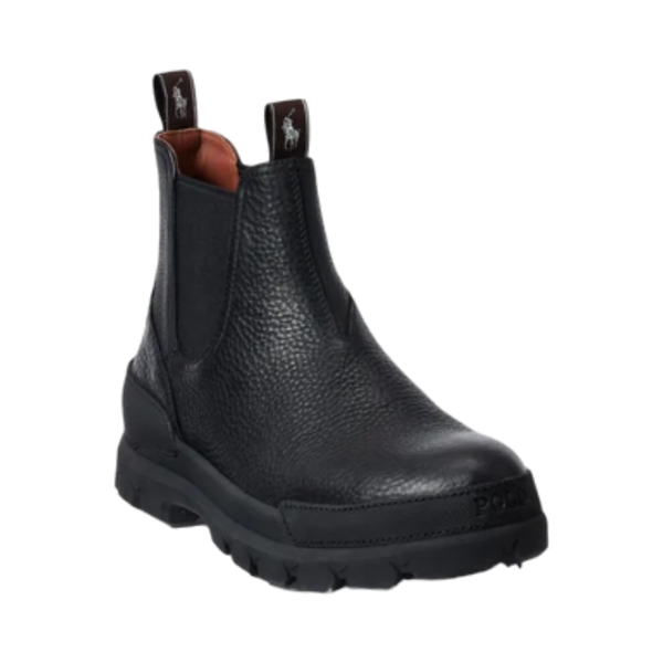 Oslo Leather Chelsea Boot - Black