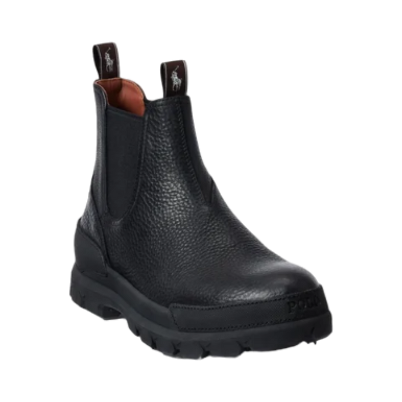 Oslo Leather Chelsea Boot - Black