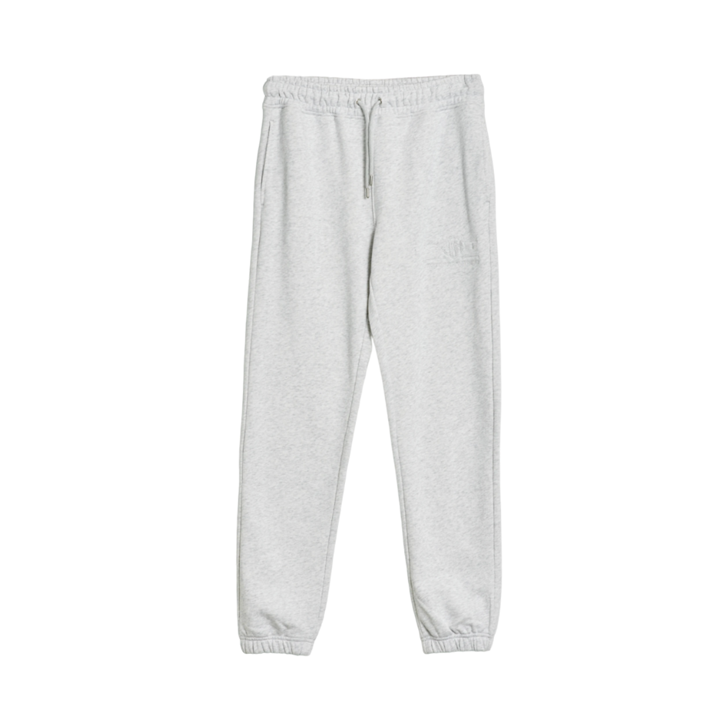 Tonal Shield Sweatpants - 080 Pale Grey Melange