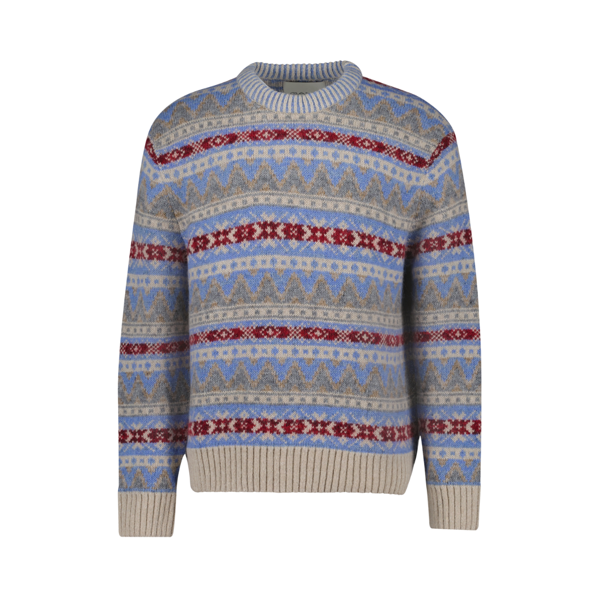 FAIR ISLE C-NECK - Multi