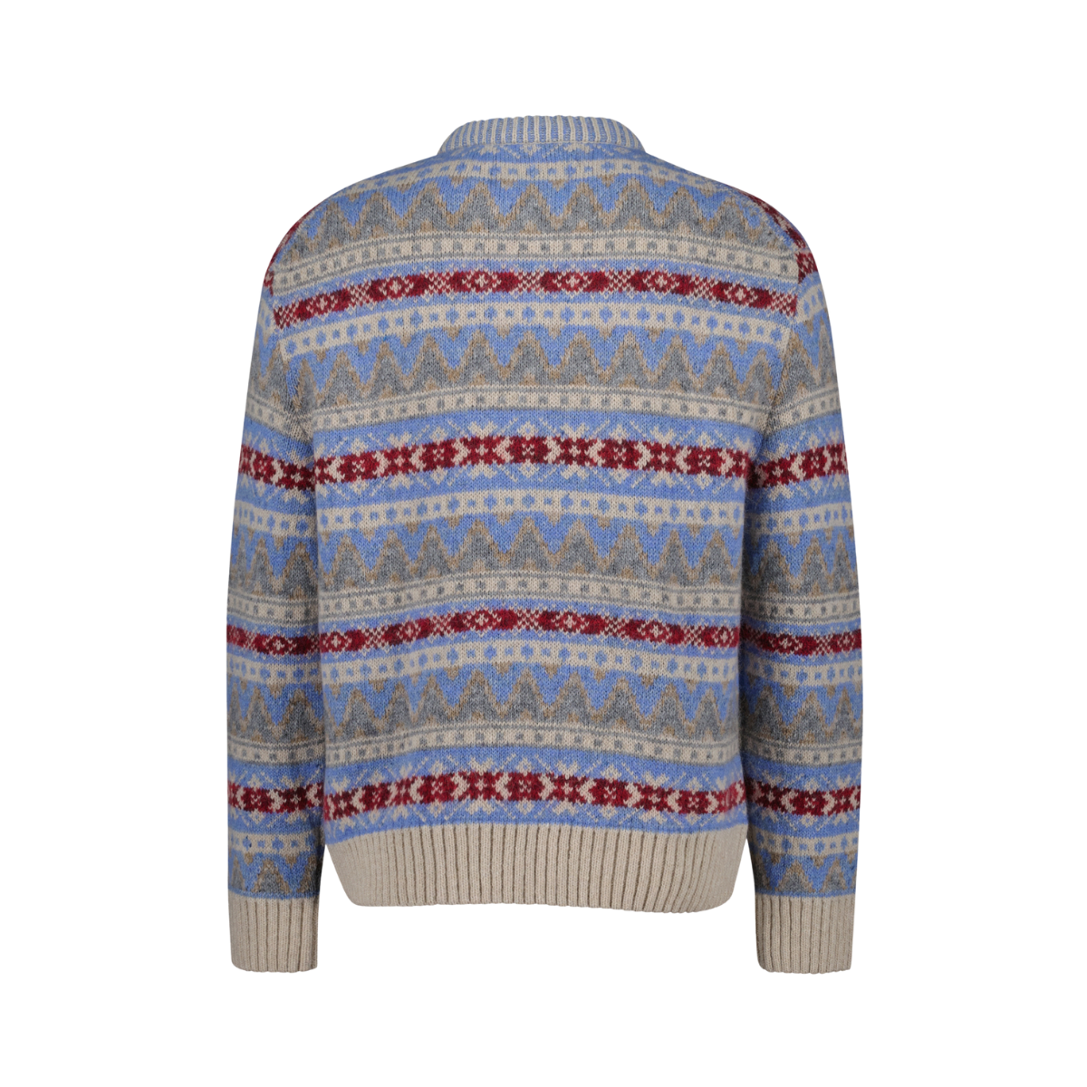 FAIR ISLE C-NECK - Multi