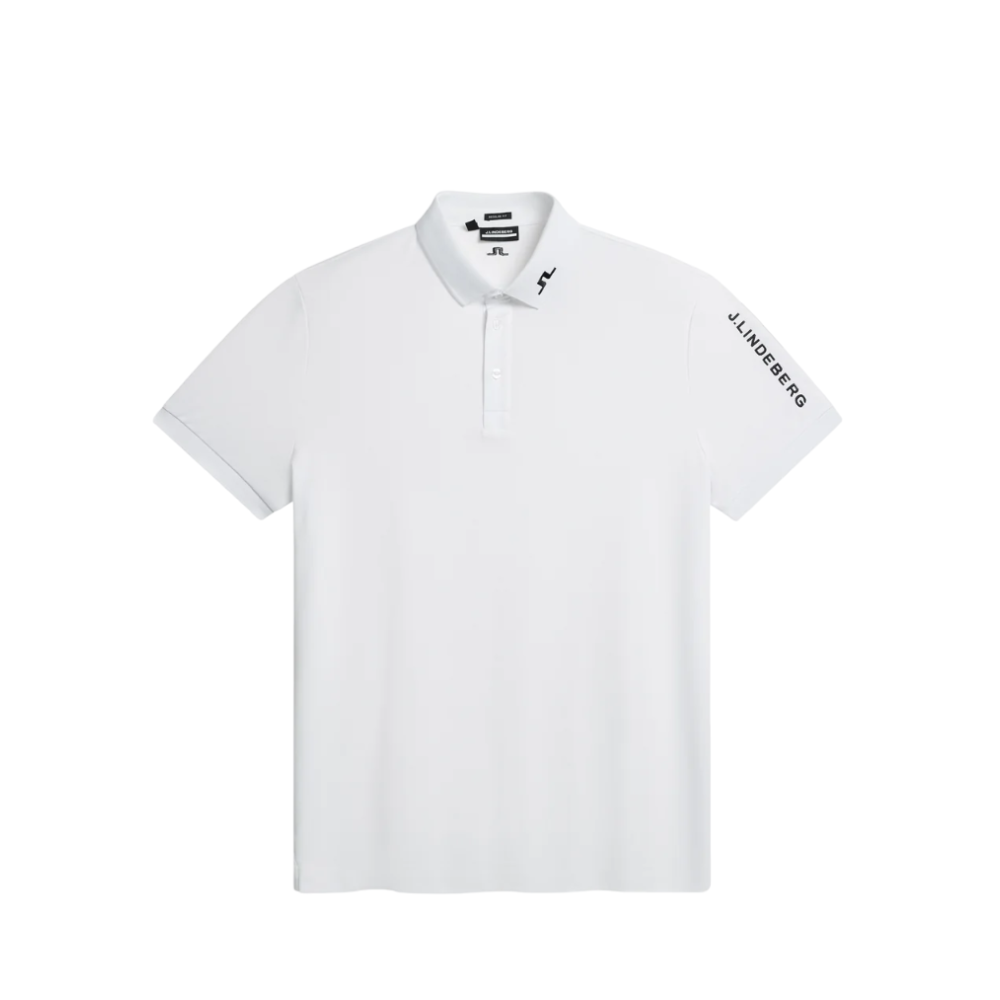 Tour Tech Reg Fit Golf Polo - White