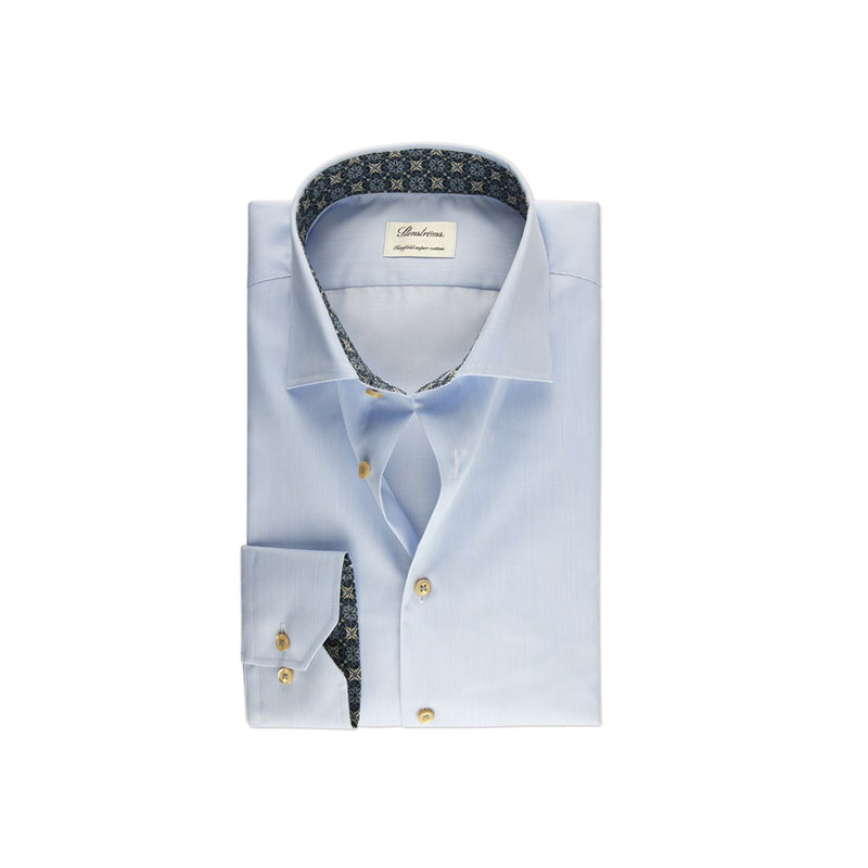 Fitted/75, RM cuff, contrast - Blue
