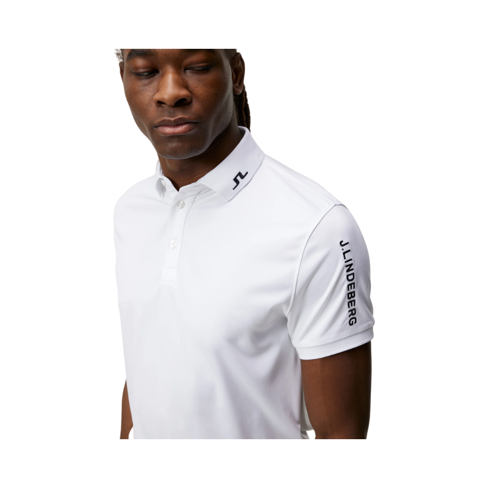 Tour Tech Reg Fit Golf Polo - White