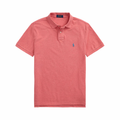 Custom Slim Fit Mesh Polo Shirt - Red