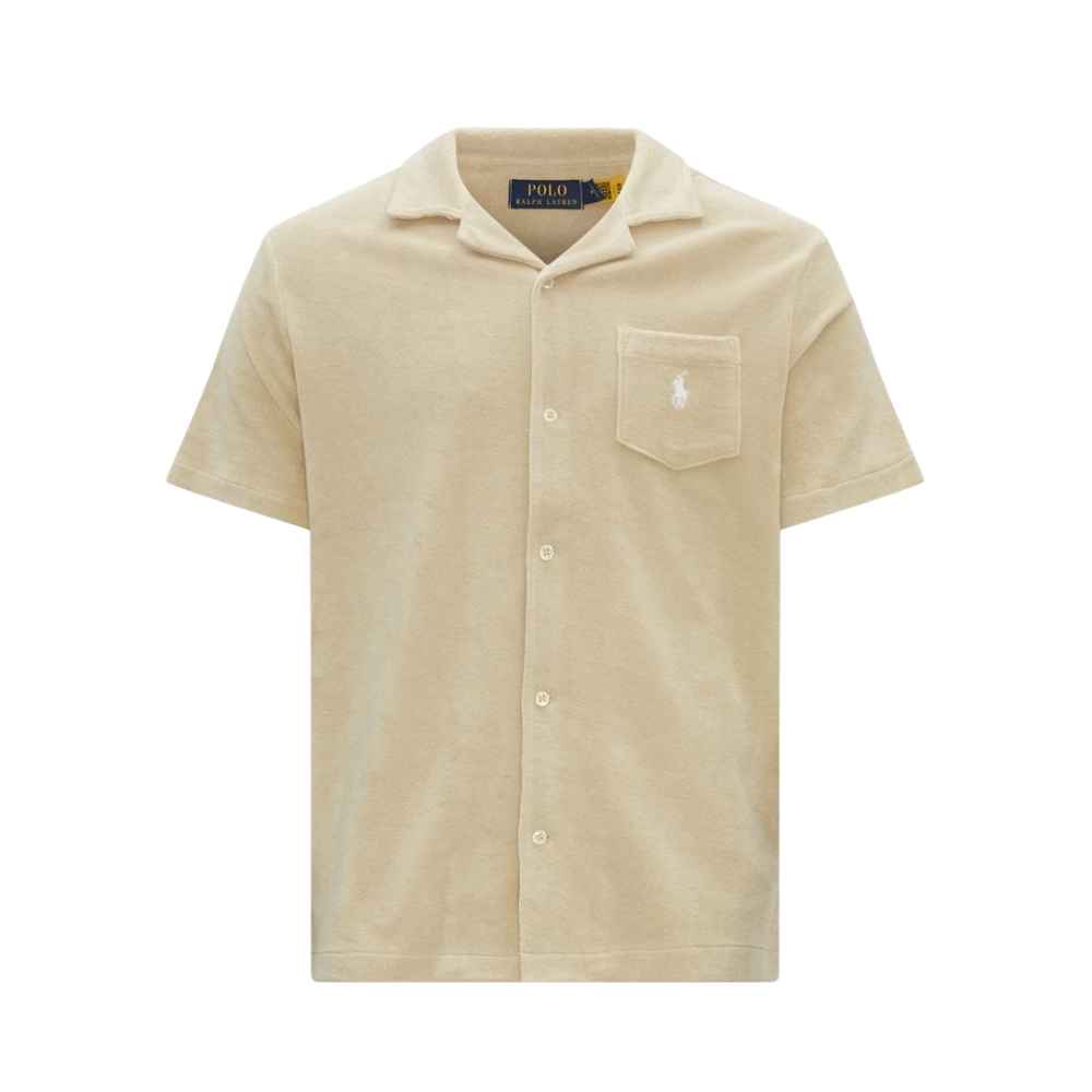 Terry Camp Shirt - Beige