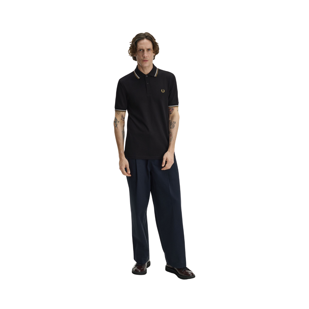 Twin Tipped FP Shirt - Black/Snowwhite/Bronze