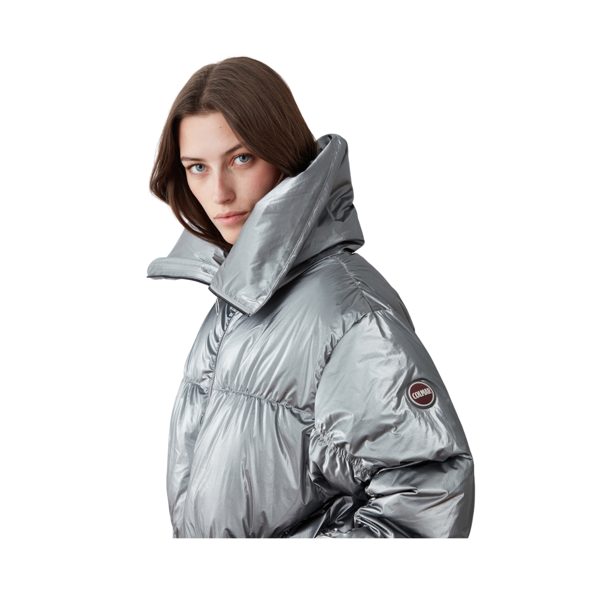 LADIES DOWN JACKET - Silver