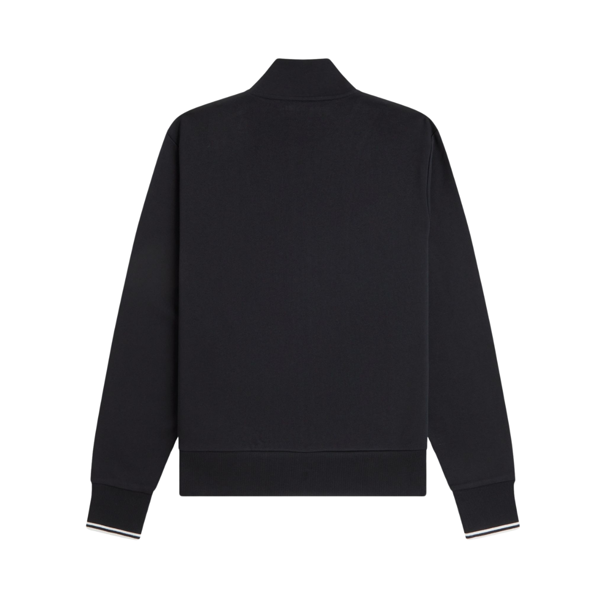 Zip Through Sweatshirt - Black